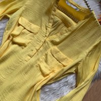 Жълта риза Зара, снимка 2 - Ризи - 43034655