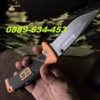 Уникален Сгъваем Нож Gerber Bear Grylls за оцеляване с калъф, снимка 3 - Ножове - 32216342