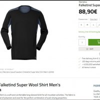norrona falketind super wool shirt men, снимка 10 - Блузи - 38616455