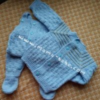 Ръчно плетиво за бебета, снимка 10 - Комплекти за бебе - 32524802