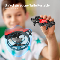 Tomzon A24 Mini Drone с 3 модулни батерии, снимка 4 - Дронове и аксесоари - 44905882