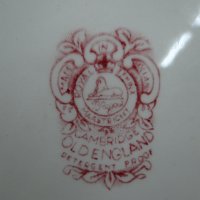 Порцеланови чинии на Royal Spinx от серията OLD ENGLAND, снимка 11 - Антикварни и старинни предмети - 39195702