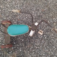 Стара детска триколка, снимка 7 - Антикварни и старинни предмети - 44000029