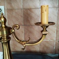 барокова настолна лампа тип свещник, снимка 4 - Настолни лампи - 27017989