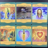 Оракул таро карти:  Sacred Traveler Oracle & Gateway Oracle & Sacred Forest, снимка 5 - Други игри - 36812526