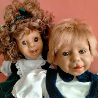 Характерни испански кукли 38-40 см Цената е за две кукли , снимка 1 - Колекции - 38059061