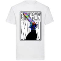 Аниме тениска Chainsaw Man, снимка 2 - Тениски - 38672153