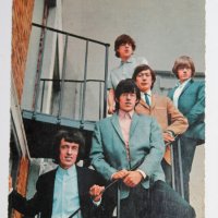 Стара пощенска катричка на поп групата Rolling Stones 1967г, снимка 1 - Филателия - 33472555