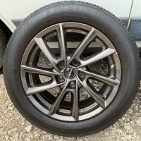 Алуминиеви джанти със зимни гуми Borbet 215/60/17 5x112 BMW X1 X2, снимка 2 - Гуми и джанти - 38093703