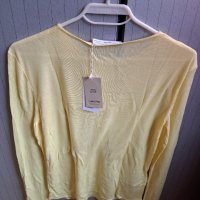 Продавам жълта блуза трико, снимка 3 - Блузи с дълъг ръкав и пуловери - 43132902