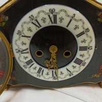 Стар антикварен настолен часовник Jean Perret & Cie S.A Geneve, снимка 6 - Антикварни и старинни предмети - 43153943
