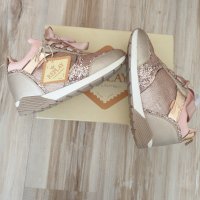 Кецове Риплей-  розови пайети , снимка 4 - Дамски ежедневни обувки - 32679506