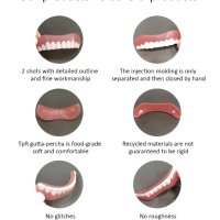 Удобни меки силиконови избелващи протеза горни и долни изкуствени лепящи се фасети зъби , снимка 10 - Други - 43058406