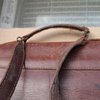 Стара кожена чанта, снимка 17 - Антикварни и старинни предмети - 43896014