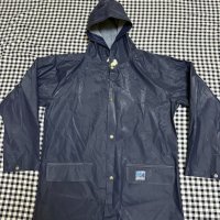 Vintage Helly Hansen мъжки гумиран дъждобран размер М, снимка 2 - Якета - 43398557