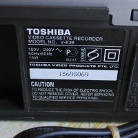 Видеорекордер - Toshiba V-E38 Multi-System, снимка 7 - Плейъри, домашно кино, прожектори - 38367215