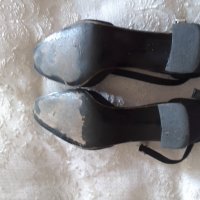 Дамски черни обувки Дона Карън,размер 7 1/2USA, снимка 5 - Дамски елегантни обувки - 40562482