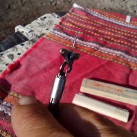 Стар инструмент за ловене на бримки, снимка 5 - Антикварни и старинни предмети - 27351926