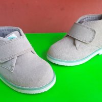 Английски детски обувки естествен набук-NEXT, снимка 1 - Детски обувки - 28456319