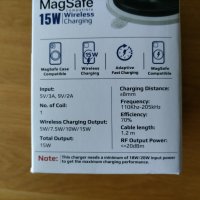 Зарядна станция MagSafe Car Wireless Charger, снимка 5 - Безжични зарядни - 43724054