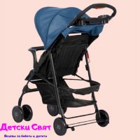 Лятна детска количка ZIZITO Adel, синя, снимка 5 - Детски колички - 37012824