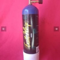 Газова горелка с пиезо запалване и зареждаща се бутилка 1.2 кг, снимка 6 - Други инструменти - 39322823