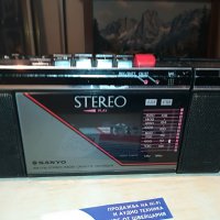sanyo m-s200f stereo-made in japan-внос switzerland, снимка 1 - Радиокасетофони, транзистори - 28683558