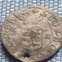 Сребърна монета дуариус 1604г. Леополд първи Кремниц Унгария 13661, снимка 5 - Нумизматика и бонистика - 42968538