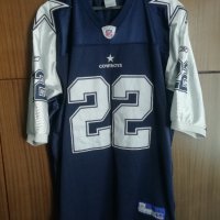 Dallas Cowboys #22 Emmitt Smith Reebok NFL Jersey оригинална тениска фланелка Vintage , снимка 2 - Тениски - 43502582