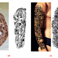 Временни татуировки, татуси водоустойчиви, temporary tattoo, снимка 3 - Други - 36555805