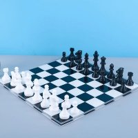3D 6 бр шах мат ШАХМАТ шахматни форми фигурки силиконов молд форма фондан шоколад гипс смола, снимка 3 - Форми - 33377319