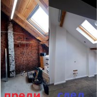 Шпакловка и боядисване на стени и тавани, монтаж на гипсокартон , снимка 7 - Ремонти на апартаменти - 39182758
