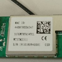 Wi-fi board 317GWFBT654TCL WT3TM2311, снимка 2 - Части и Платки - 36935731