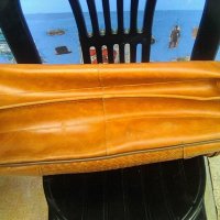 Българска кожена голяма пътна чанта, снимка 5 - Други ценни предмети - 38330762