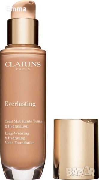 Clarins Everlasting longwear 110N фон дьо тен, снимка 1