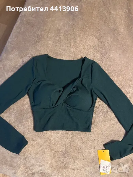 Дамска къса блуза, снимка 1