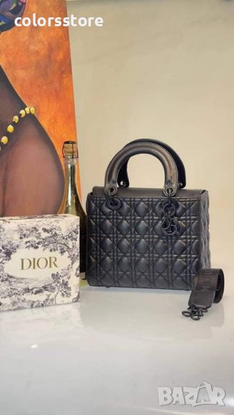 Луксозна черна чанта Christian Dior- K1915005, снимка 1