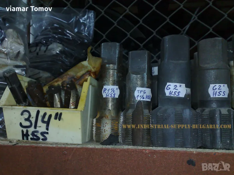 Метчици с тръбна и цолова резба , снимка 1