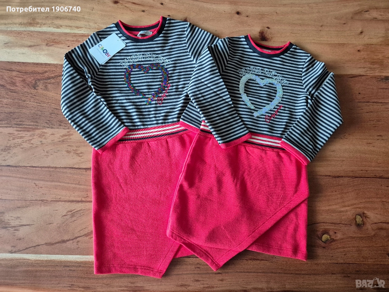 Детска рокля 3-4г./5-6г., снимка 1