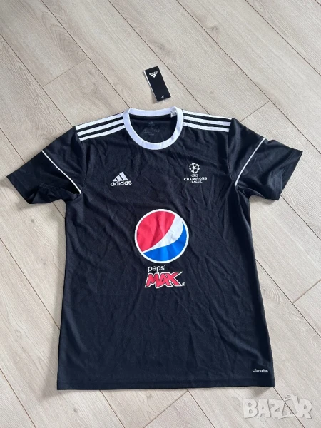 Adidas S размер UEFA Champions League PEPSI MAX Тениска " НОВА " Climaelite, снимка 1