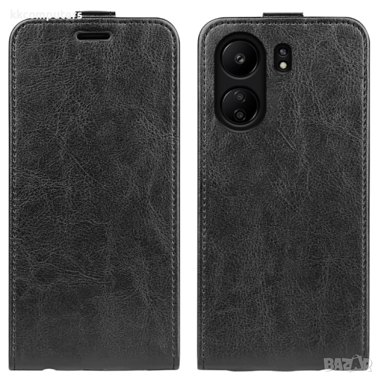 Xiaomi Redmi 13C / Poco C65 4G Flip3 Кожен Калъф и Скрийн Протектор, снимка 1