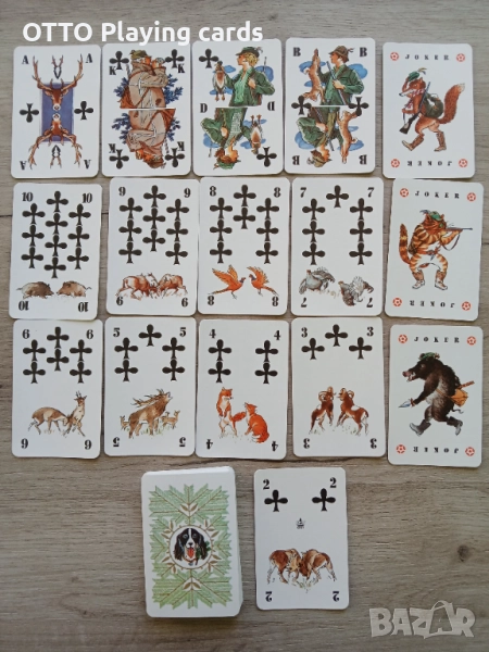 Стари карти за игра, снимка 1