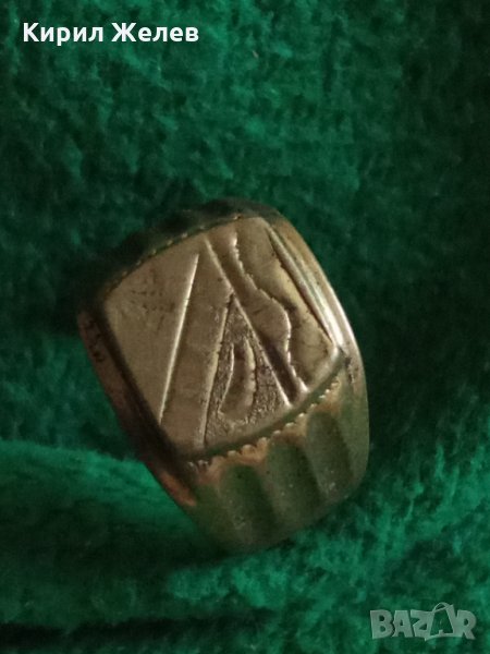 Пръстен стар бронзов 18226, снимка 1