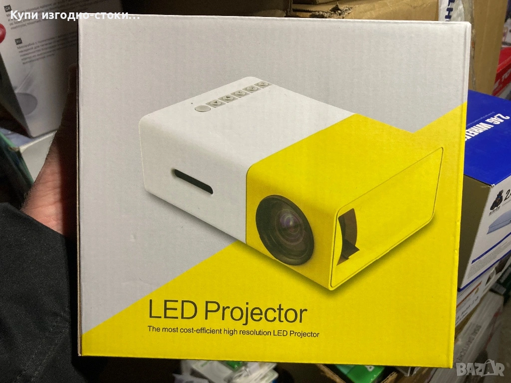 Лед проектор за телевизор или телефон, снимка 1