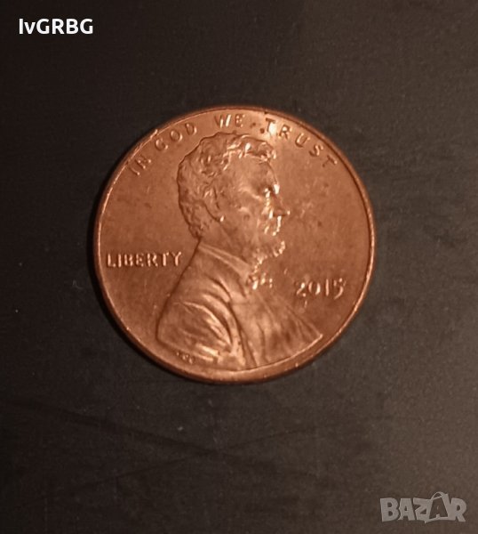 1 цент САЩ 2015 Америка с Линкълн , снимка 1