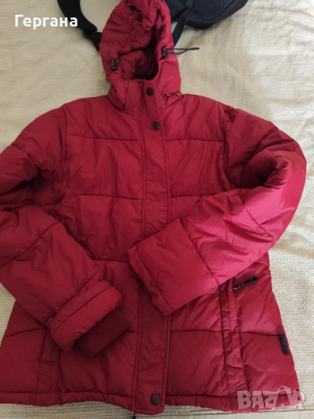 Червено зимно яке, снимка 1
