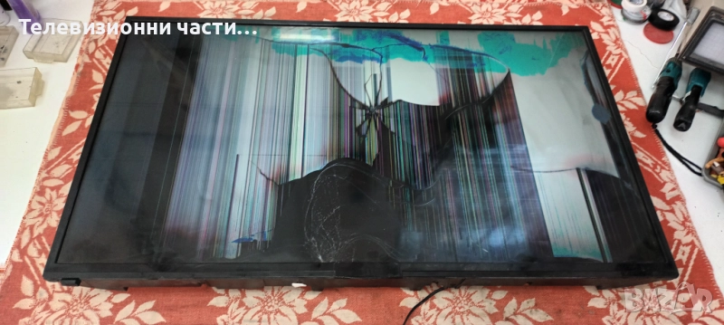 NEO LED-50272 FHD със счупен екран VES500UNDC-2D-N01 V500HJ1-PE8/17MB82S/17IPS20/50" NDV REV1.1, снимка 1