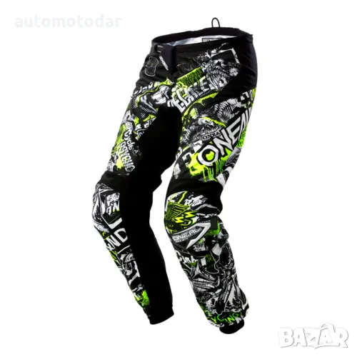 ДЕТСКИ МОТОКРОС БРИЧ O'NEAL ELEMENT ATTACK BLACK/HI-VIZ, снимка 1