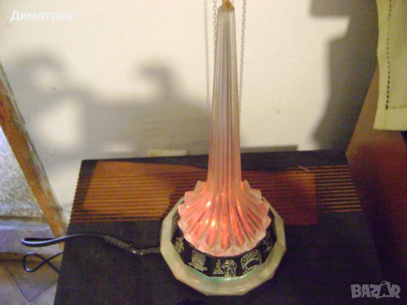 Стара лампа от соца ссср, снимка 1