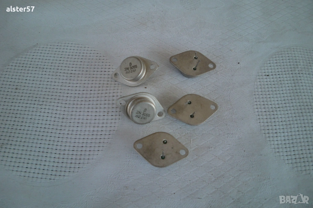 Транзистор 2N 3055 и Tesla KD503, снимка 1